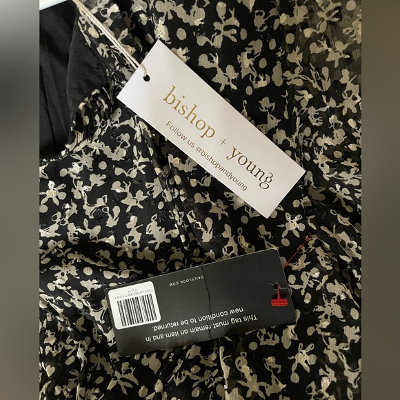 Bishop + Young Marmont Boho Dress - Burnout Color NWT - Picture 3 of 4